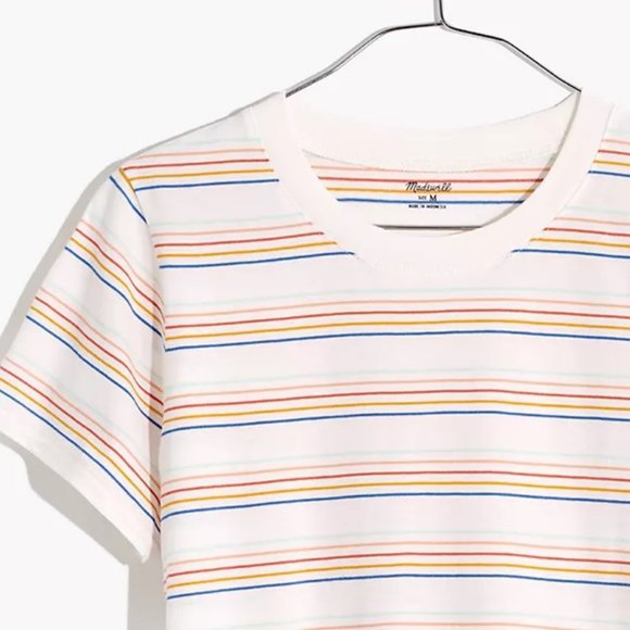 Madewell Tee Northside Vintage in Costillo Stripe - Picture 1 of 5
